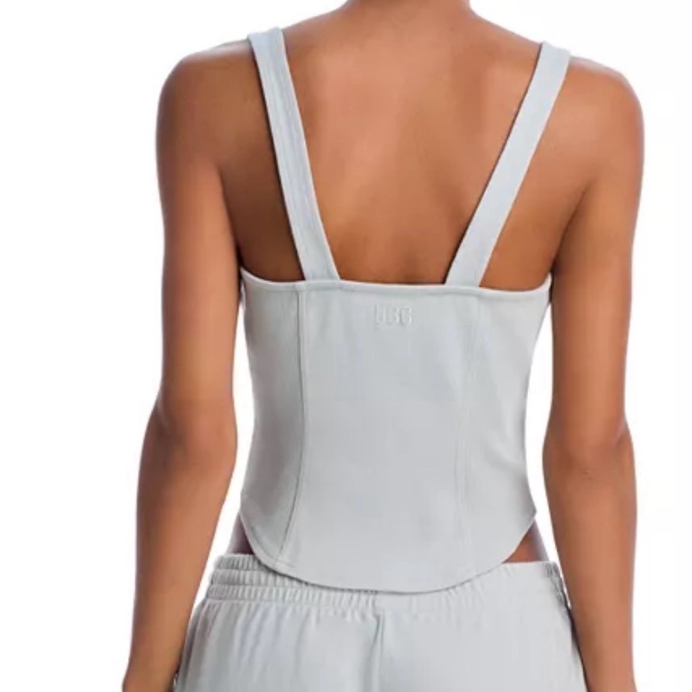 UGG W Lennox Tank Top | Size 1X | Gray | NWT - Picture 4 of 9
